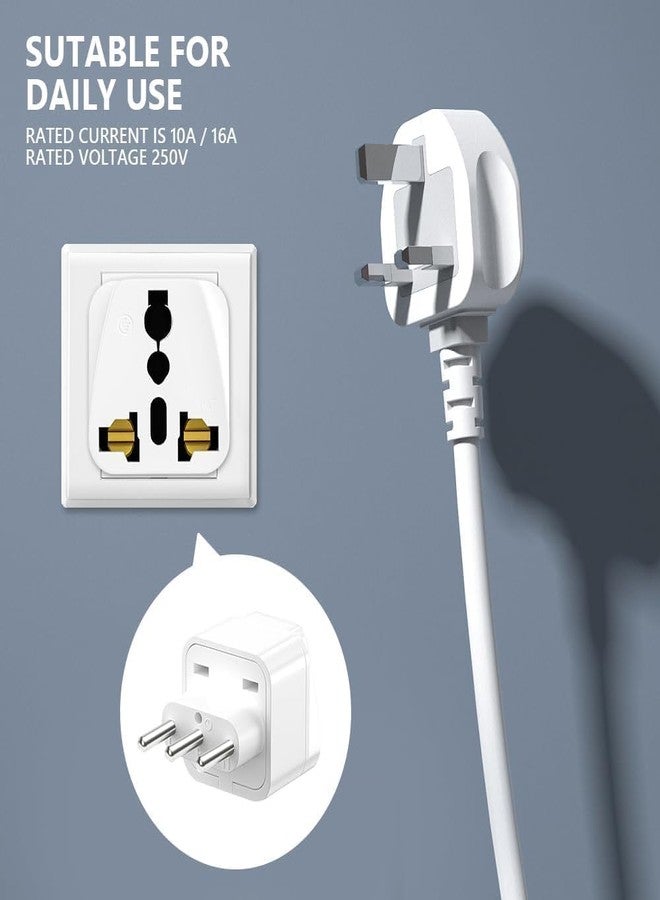 rts India to Italy Plug Adapter Italy Plug Adapter Travel Adaptor Universal Travel Adapter Plug Type L Italian Converter Power Adapter for Chile/Rome/Ethiopia/Libya/Syria/Tunisia/Uruguay - Image 3